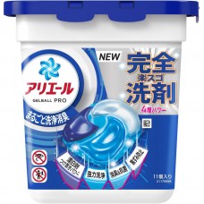 [只限店取] P&G ARIEL BIO 4D 炭酸機能抗菌洗衣球 (藍色 - 高效去污) 11粒  162-0728